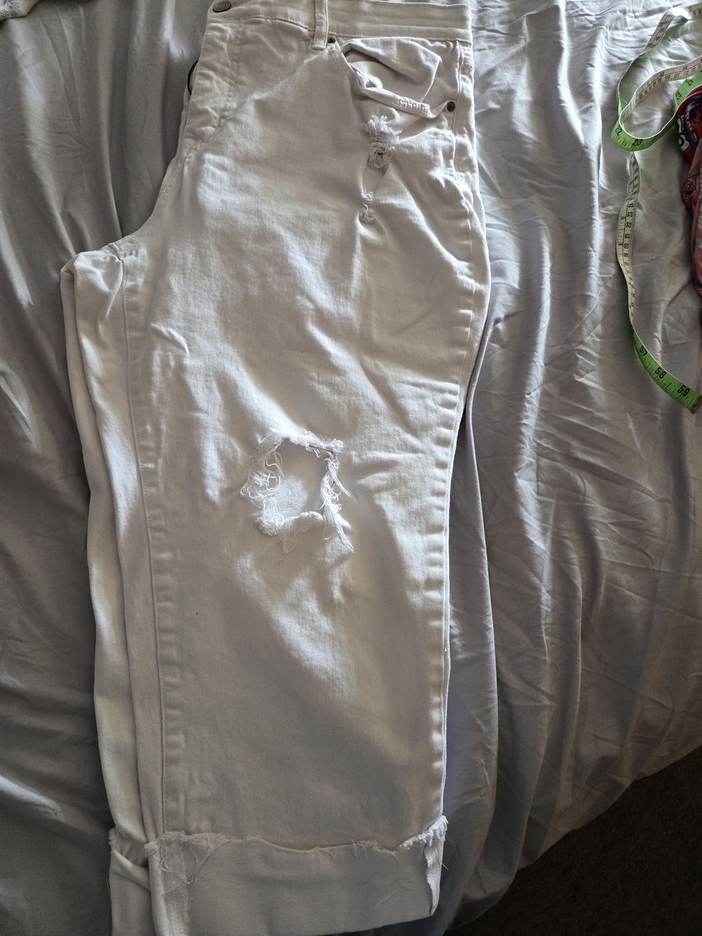 Terra & Sky White Capri Pants 20w - Picture 4 of 5